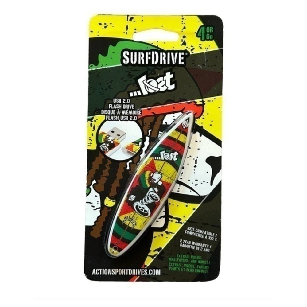 NWT SURF-DRIVE USB 2.0 FLASH DRIVE